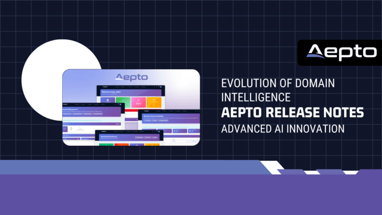 Aepto Release Notes