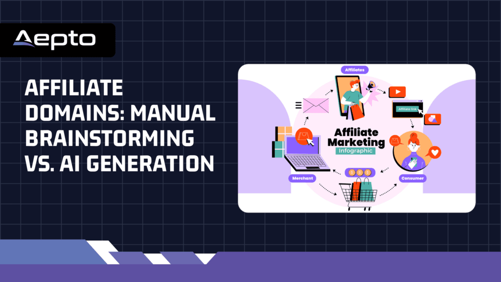 Affiliate Domains Manual Brainstorming vs. AI Generation