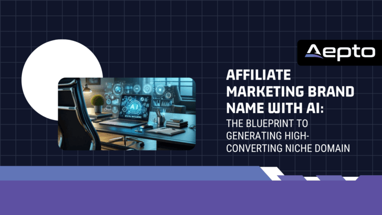 Affiliate Marketing Brand Name with AI