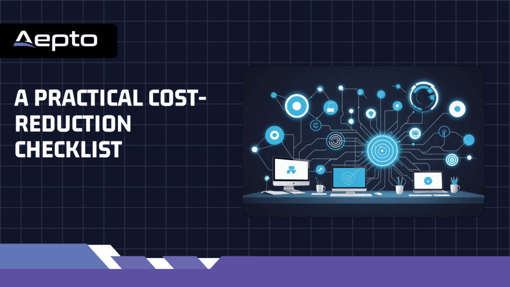 A Practical Cost-Reduction Checklist